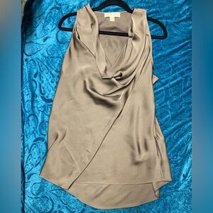 Light grey Asymmetric Michael Kors top